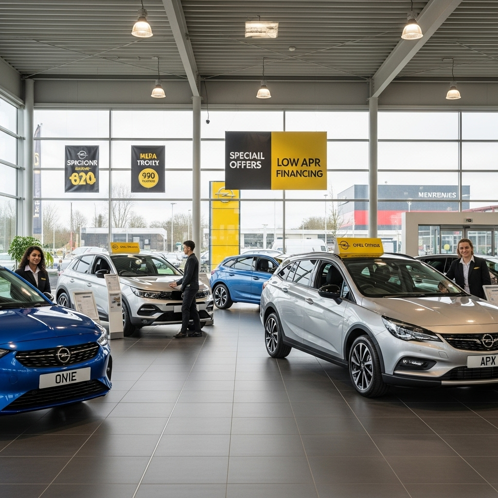 Atrakcyjne oferty na samochody Opel prosto z salonu
