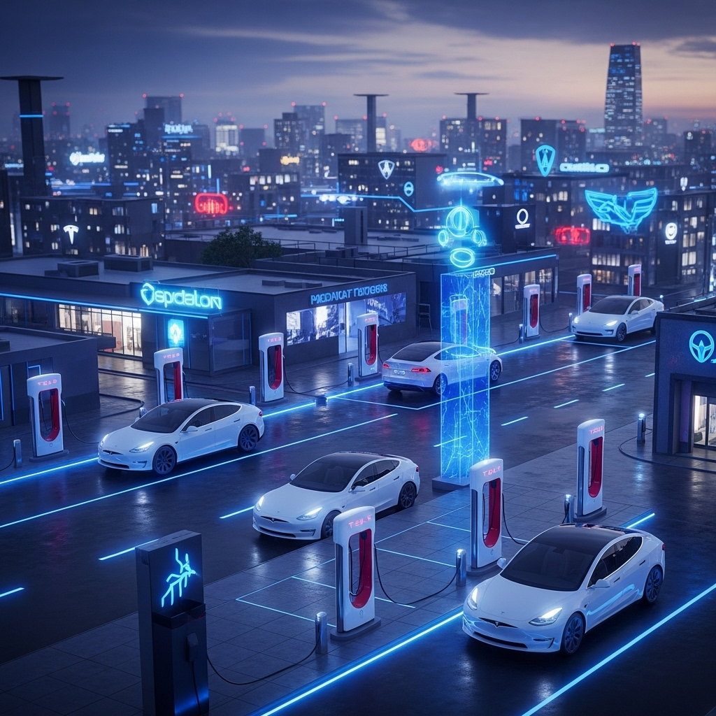 Tesla: królestwo elektrycznej motoryzacji i jego rywalizacje